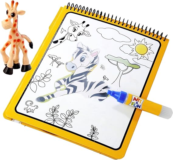 WATER PEN SAFARI COLORING BOOK-106334635