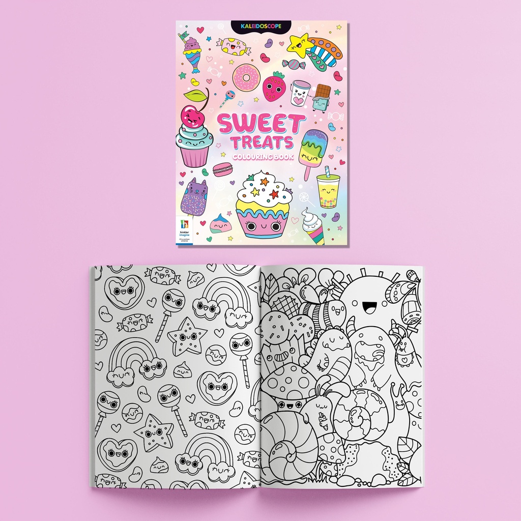  Kaleidoscope Sweet Treats Coloring Activity Kit-HBM00851