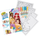 CW Coloring Pad & Markers Princess -7003