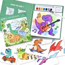 Water Color Painting Dino-Joycat SCHB007