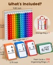 Pop it Multiplication Flash Cards- Joycat 288 cards