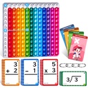 Pop it Multiplication Flash Cards- Joycat 288 cards