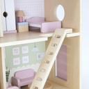 Wooden Dollhouse Pink - Viga 44256