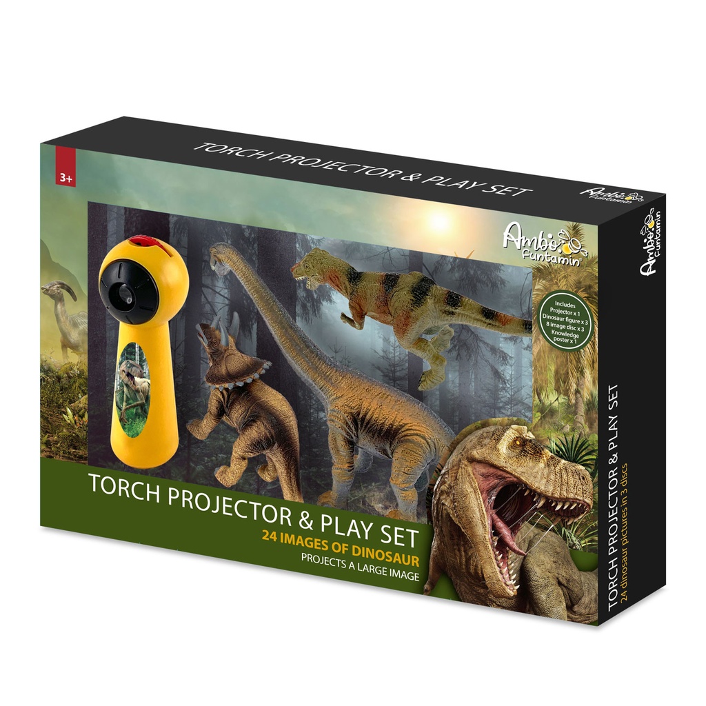 PROJECTOR AND DINOSAUR PLAYSET-AF6305DW
