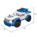 Police Car & Motorcycle 86PCS - COGO 4185