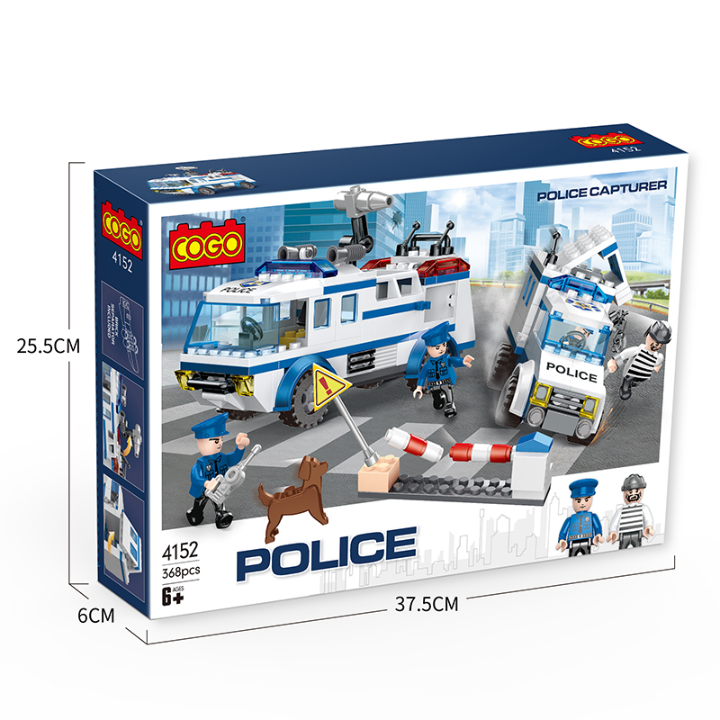 COGO CITY POLICE 368PCS-C4152
