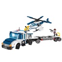 Police Transport Cart Block Set 329Pcs -COGO 4165