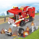 Cogo Fire Truck 184Pcs-3022-1