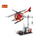 Cogo Fire Helicoptero 164Pcs-C3022-4
