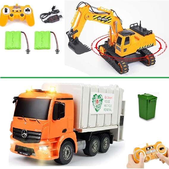 Benz Antos Rc Sanitation Truck - E676-003