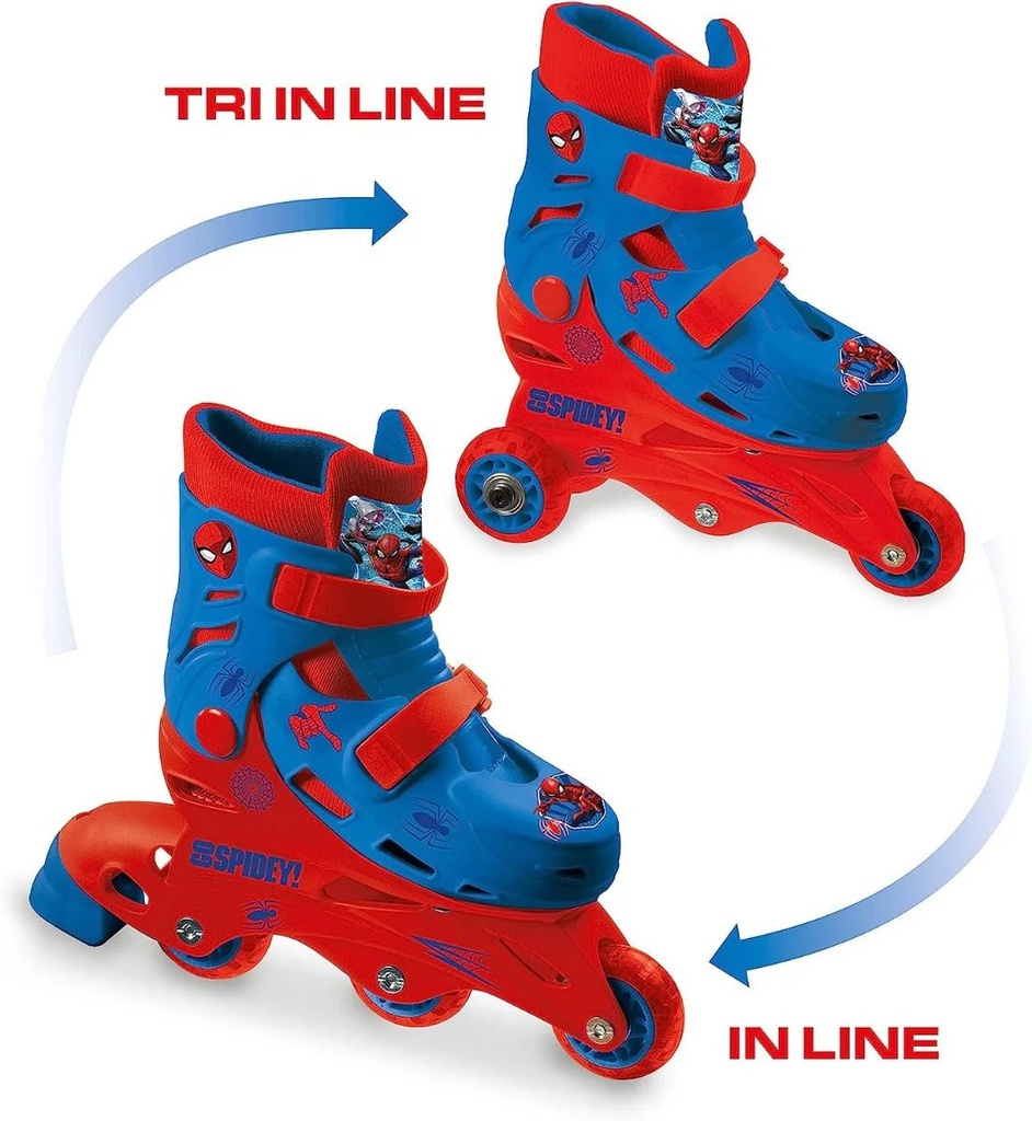 MONDO ROLLER SPIDERMAN SKATES-28631