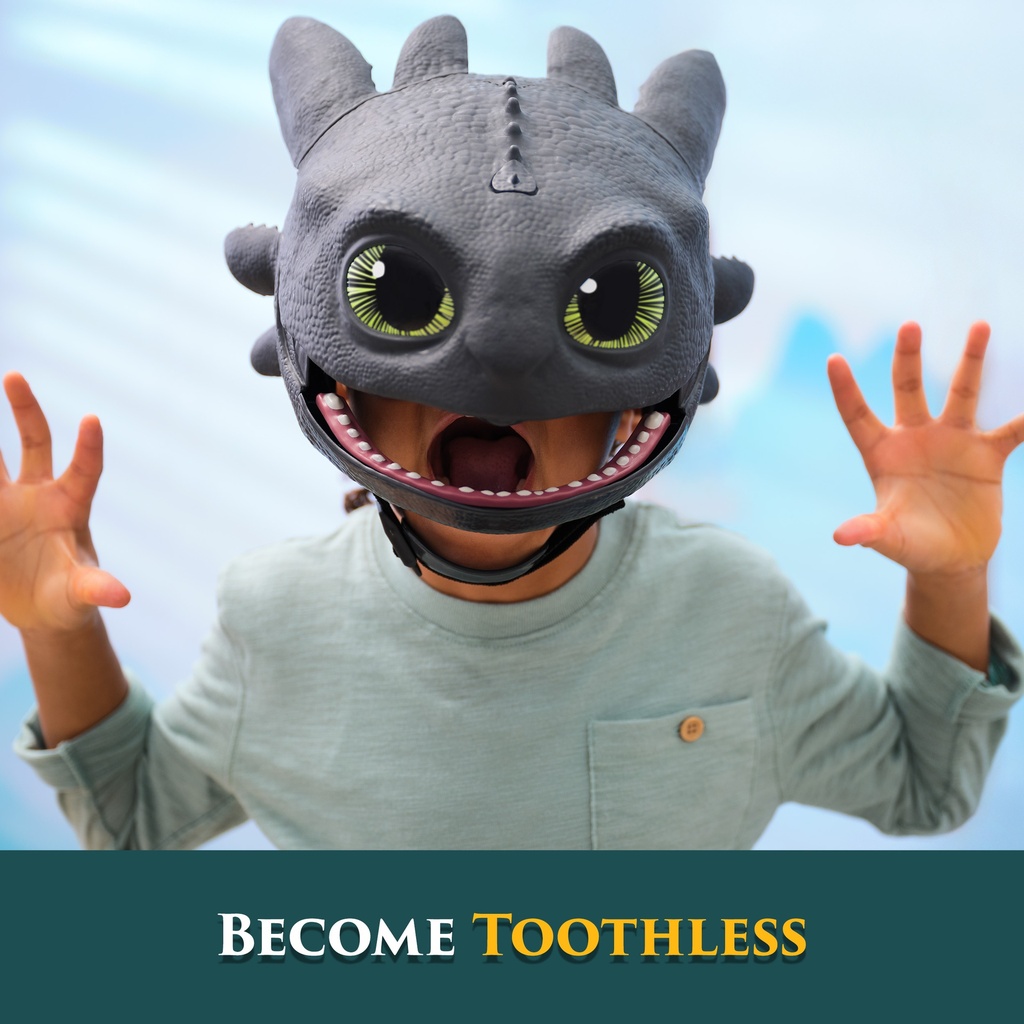 HTTY Dragon Movie Blast & Roar Toothless Mask-6072832