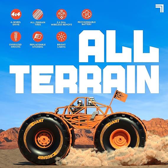 TOY RC GIANT CRUSHER 4X4-1212010071