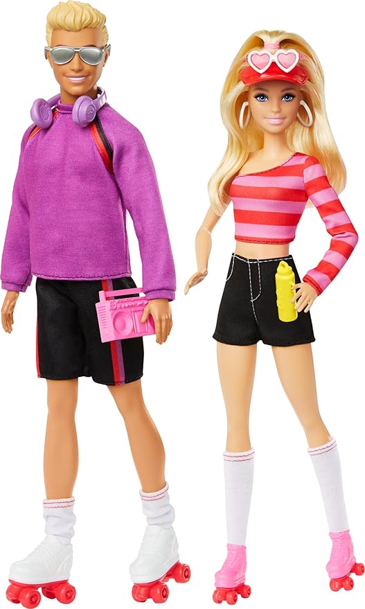 Barbie® & Ken Fashionistas 2pk-HXK90