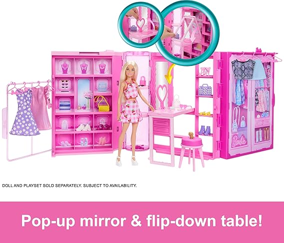 Barbie Dream Closet 3.0 + Doll-HXD58