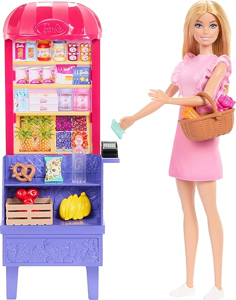 Barbie® Malibu Shopping Playset-JCT05