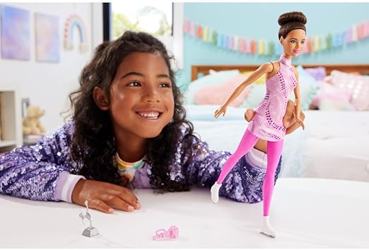 Barbie Ice Skater Doll-HRG37