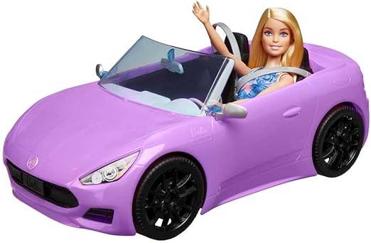 Barbie Glam Convertible Vehicle Doll-HBY29