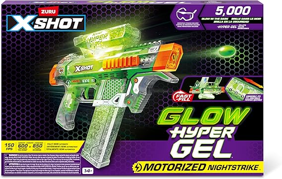 X-Shot Hyper Gel Glow In The Dark M-XS-36782