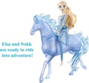 Frozen Fashion Doll Elsa & Nokk Horse Set-HLW58