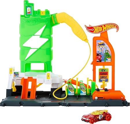 Hot Wheels City Super Fuel station-HTN79