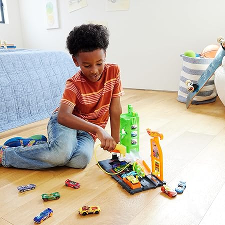 Hot Wheels City Super Fuel station-HTN79