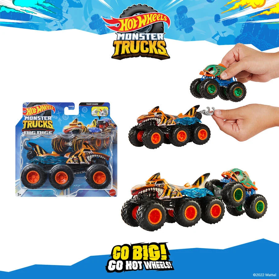 Hot Wheels Monster Trucks Monster Rigs 1:64 Asst​-HWN86