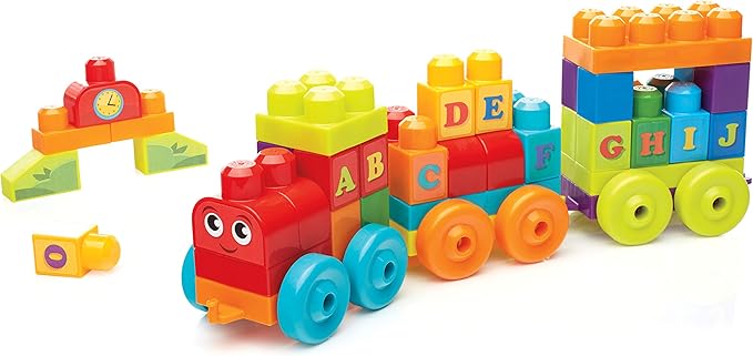 Mega Bloks Abc Learning Train-DXH35
