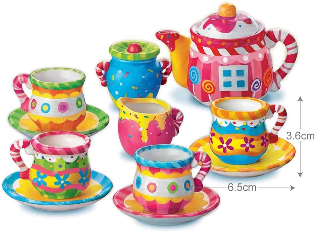 4M Tea Set Painting Kit-00-04541