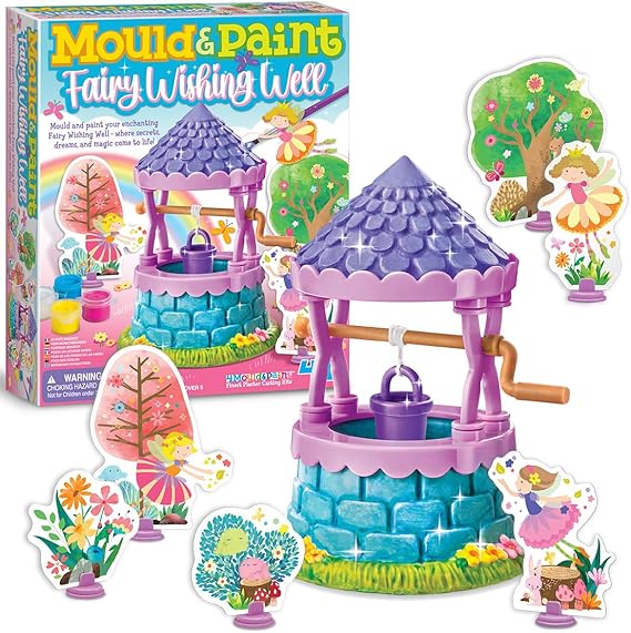 4M Mould & Paint Fairy Wishing Well-00-04792
