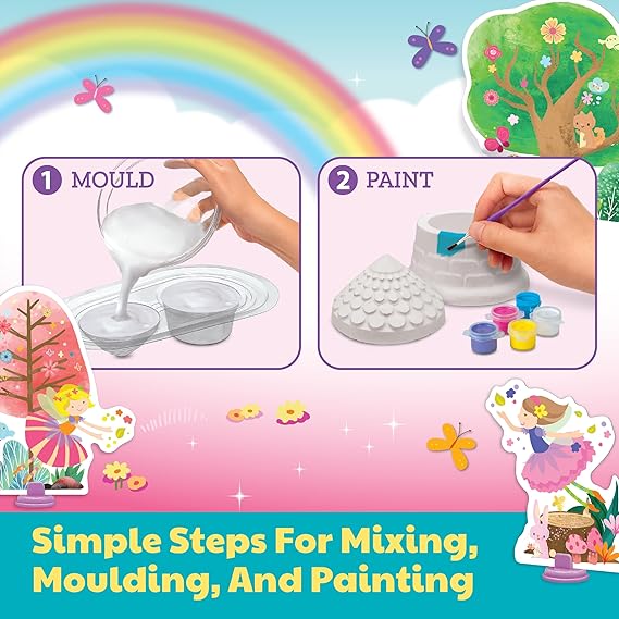 4M Mould & Paint Fairy Wishing Well-00-04792