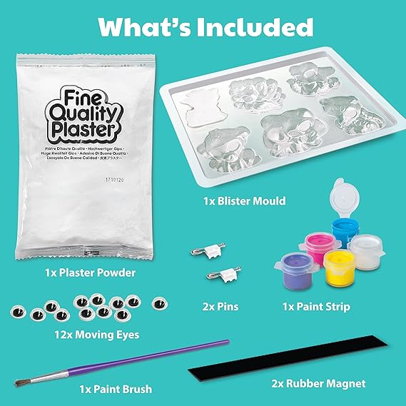 4M Mould & Paint Googly Eyes Animals-00-04800