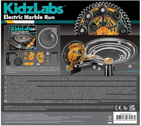 4M Kidzlabs Electric Marble Run-00-03456