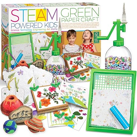 4M STEAM Green Paper Craft-00-05542