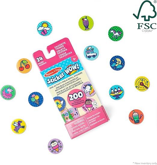 Sticker WOW Mini Activity Pad -MD50296