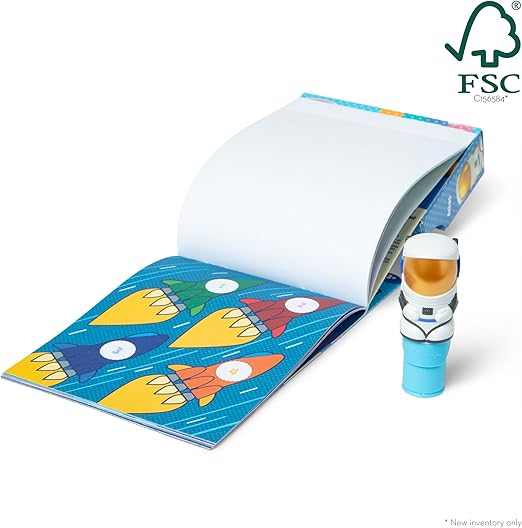 Sticker WOW! Sticker Stamper & Activity Pad Astronaut-MD50122