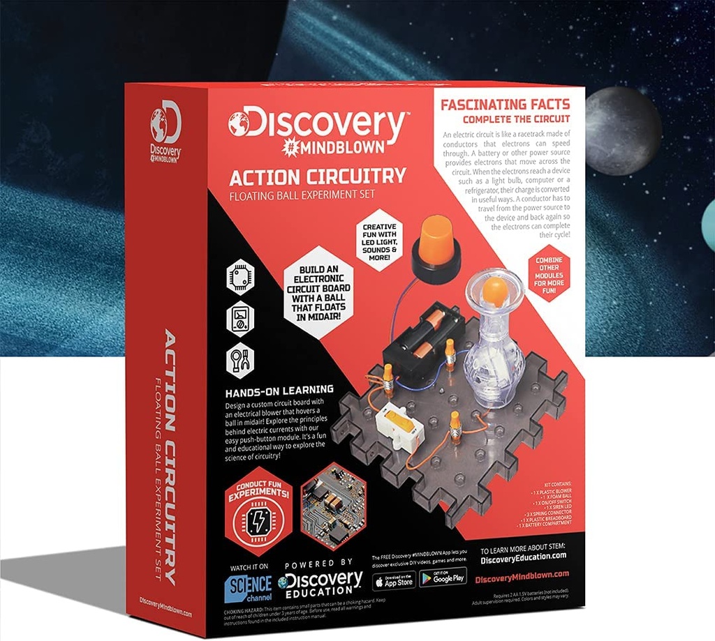 Toy Circuitry Floating Ball- Discovery MB 1423004851