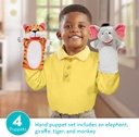Zoo Friends Hand Puppets - Melessa & Doug - 9081