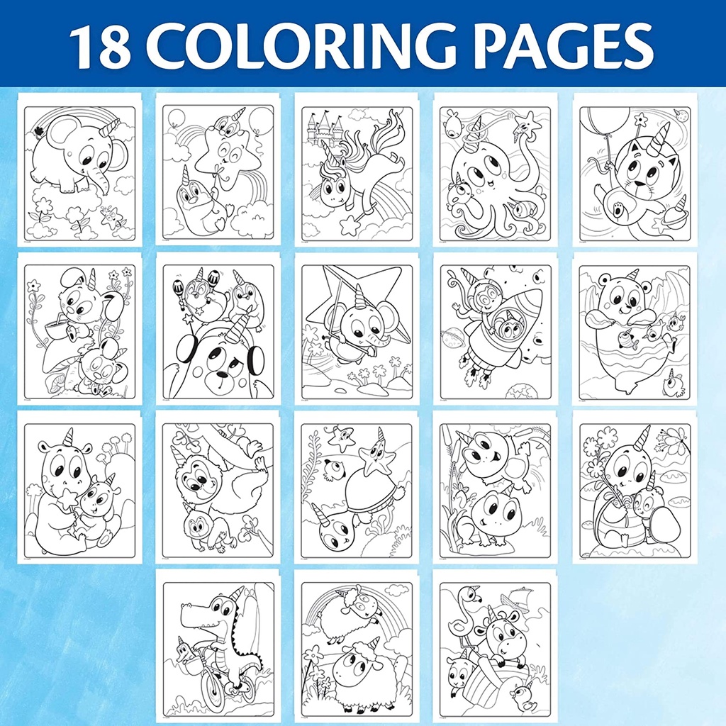 CW Coloring Pad & Markers -Crayola 75-2723