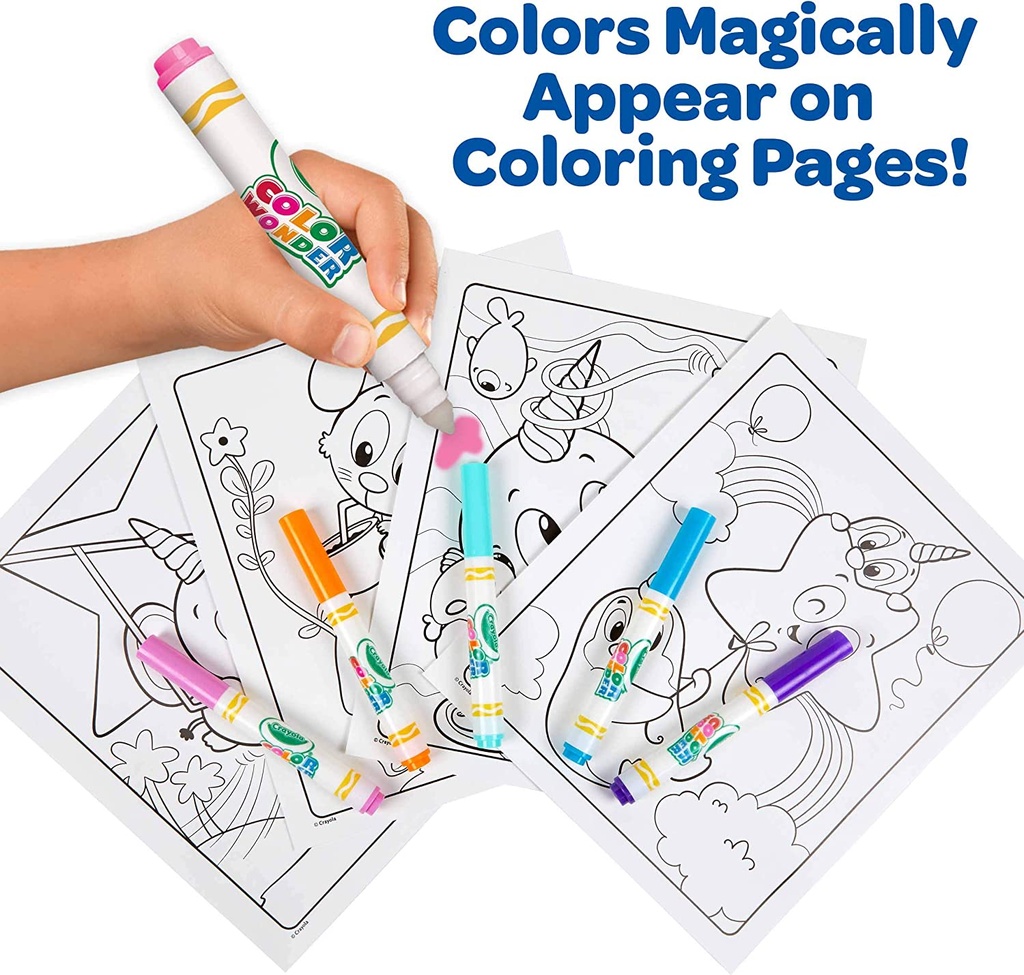 CW Coloring Pad & Markers -Crayola 75-2723