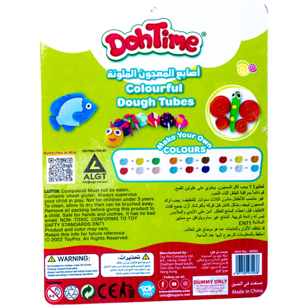 DOUGH 6TUBES BLISTER-DOHTIME 3899A