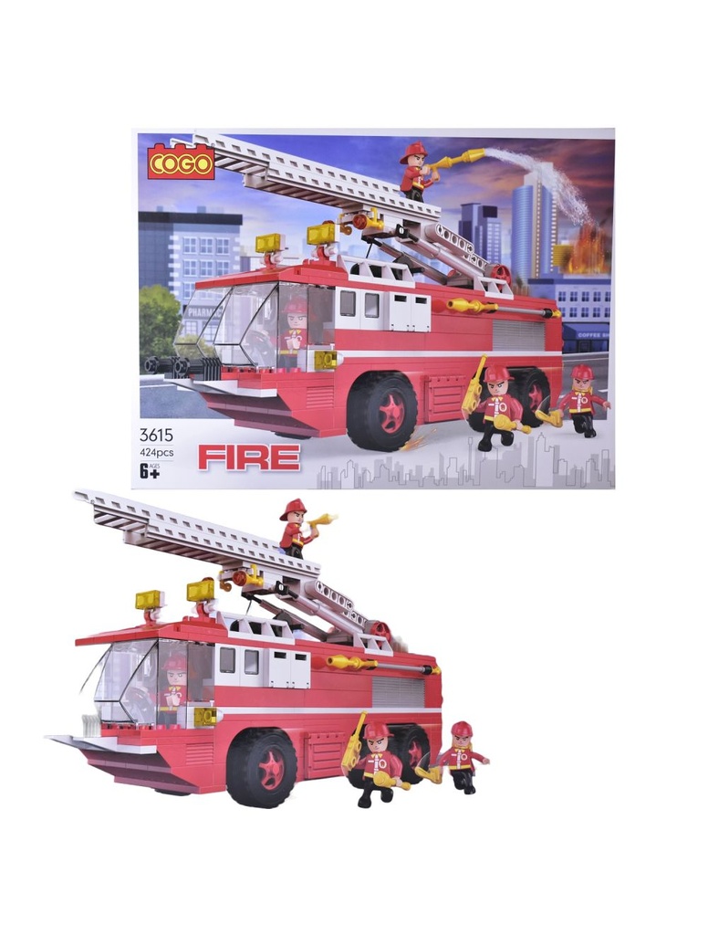 Firefighter 424Pcs - COGO 3615