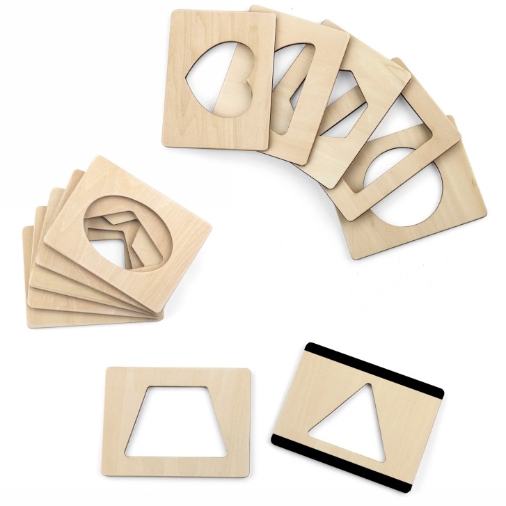 Magnetic Stencil Board 12Pcs Set - Viga 50724