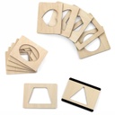 Magnetic Stencil Board 12Pcs Set - Viga 50724