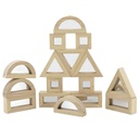 Large Mirror Block Set 16Pcs - Viga 44564