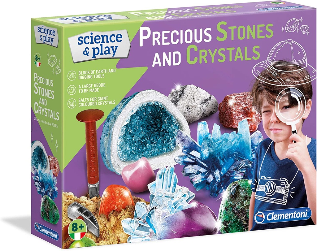 Precious Stones & Crystals - Clementoni 61894