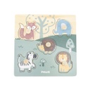 Flat Puzzle: Wild Animals - PolarB 44068