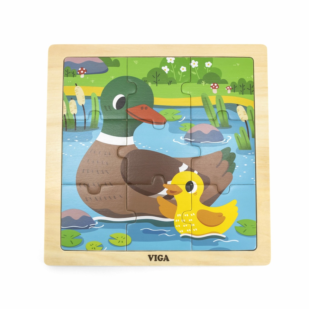 Duck Puzzle 9pcs - Viga 44621