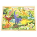 Dinosaur World Puzzle 48Pcs - Viga 44584