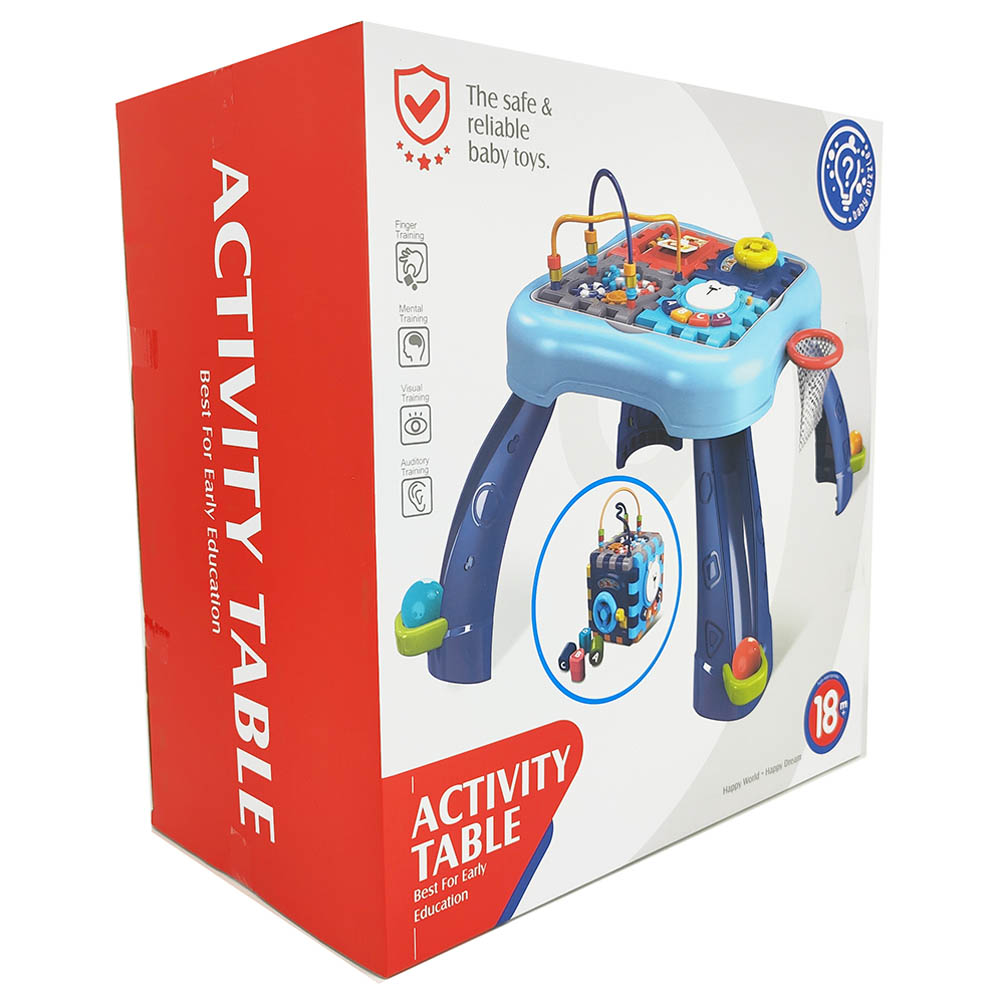 Play & Learn Infant Square Table With Light & Music
